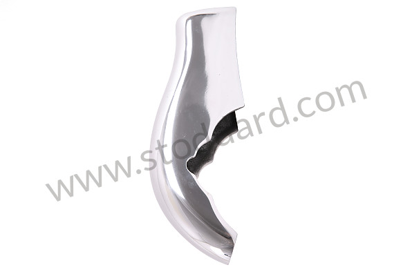 64450503202POL - Polished Bumper Guard, Without Exhaust Hole, Right Front Or Left Rear. 356A. 260mm tall, slightly thinner than earlier versions.&nbsp; for Porsche 